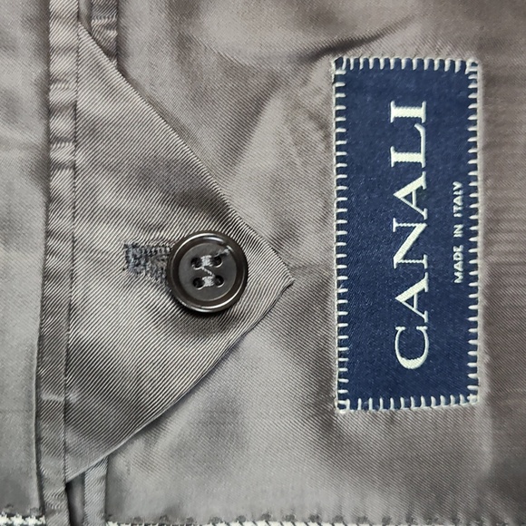 Wool Houndstooth Black and White Mens Two Button Sport Coat Excellent Condition - Picture 9 of 16